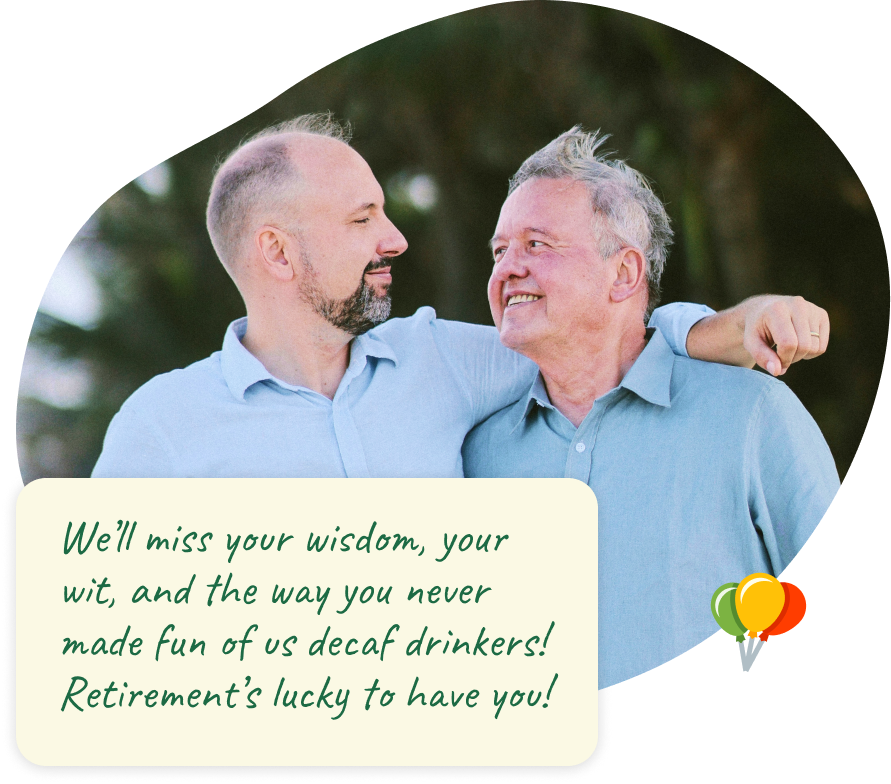 Farewells and retirements with Thankbox for business