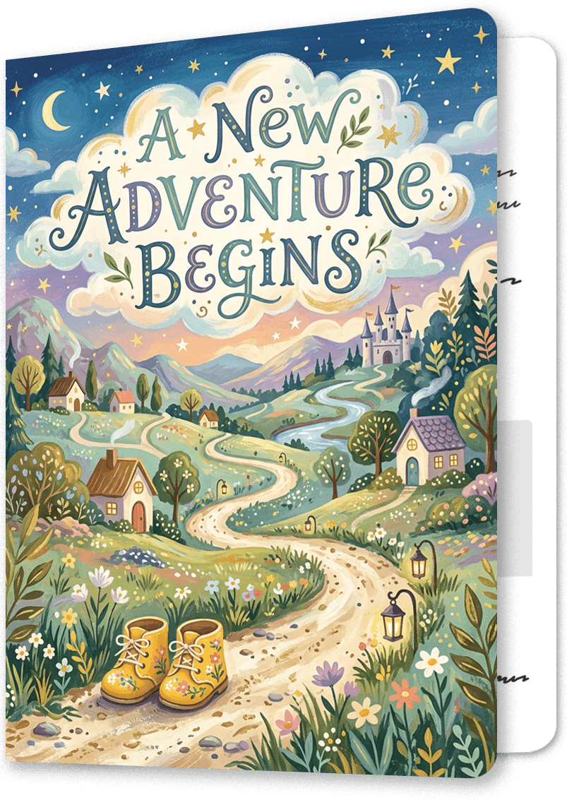 A New Adventure Begins Maternity Card