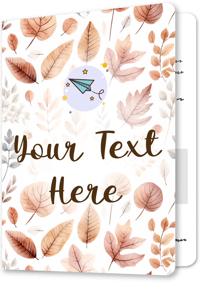 Rustic Autumn Birthday Card