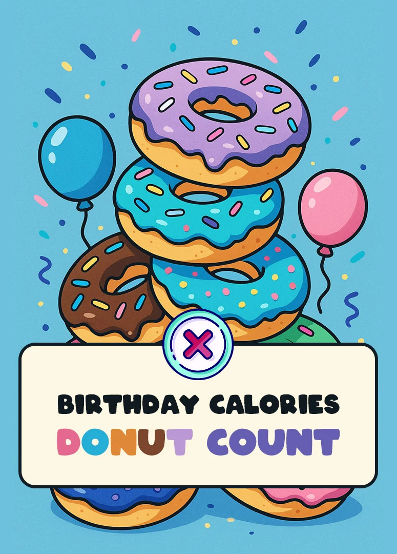 Donut Count Birthday Card