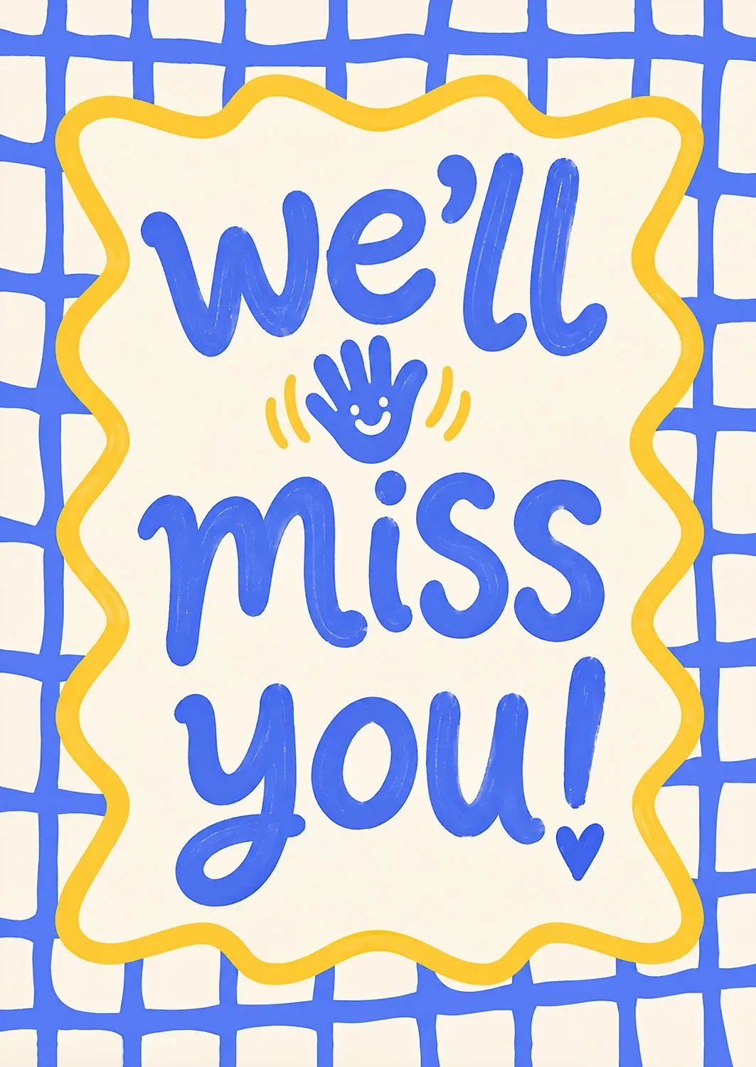 Bright Doodle Frame - Farewell