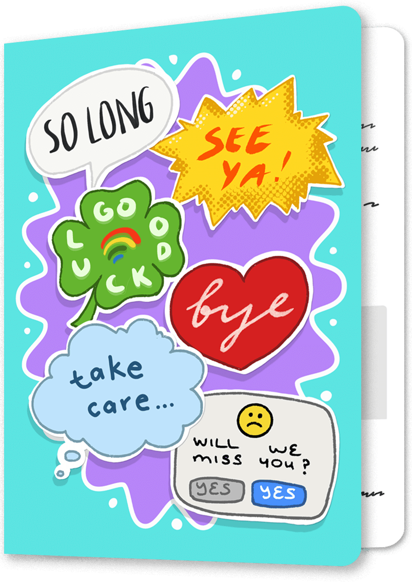 Bye Bye Stickers