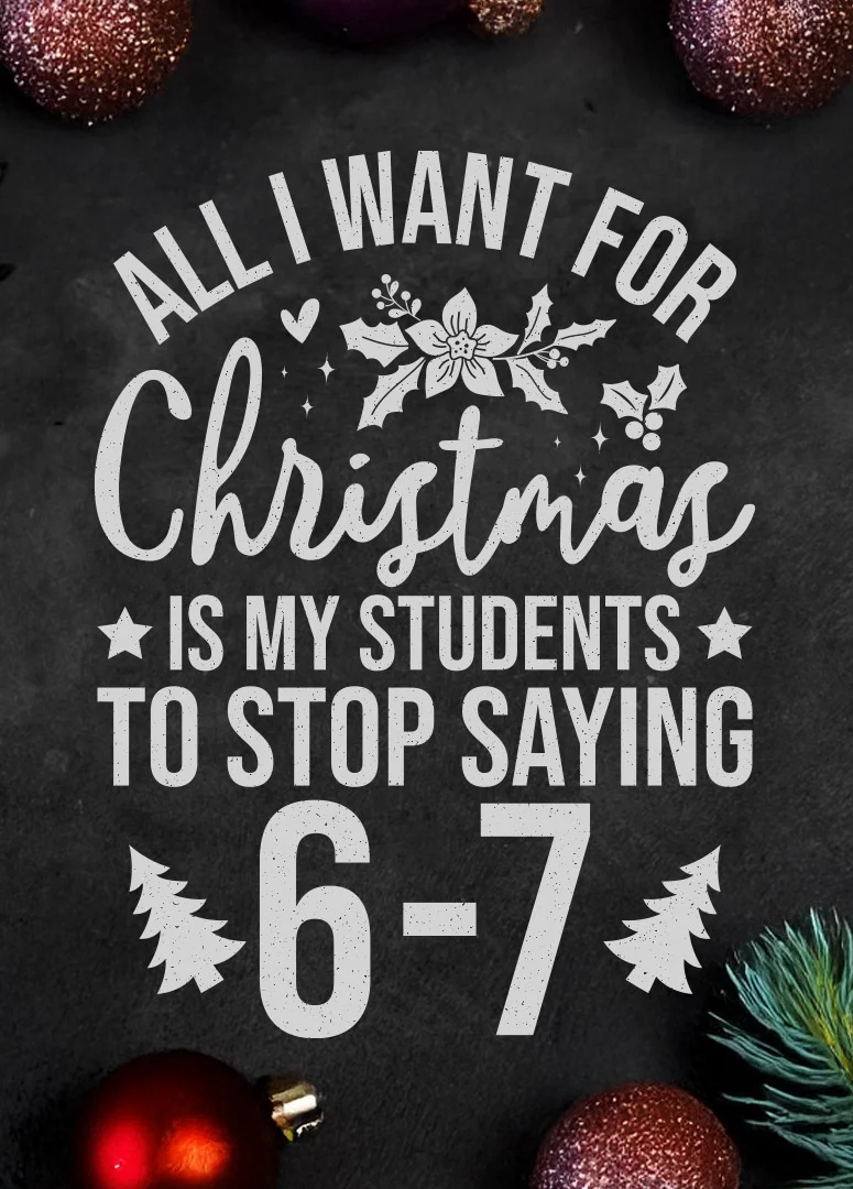 Teacher's 6-7 Christmas Card