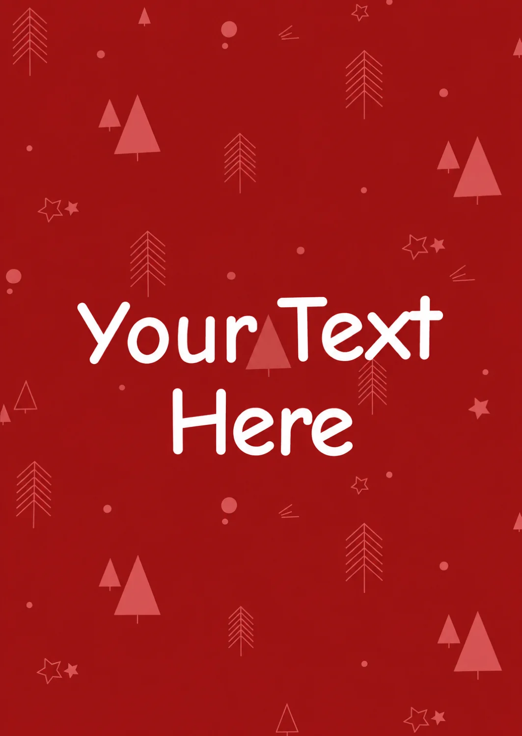 Festive Golden Bell Christmas Card