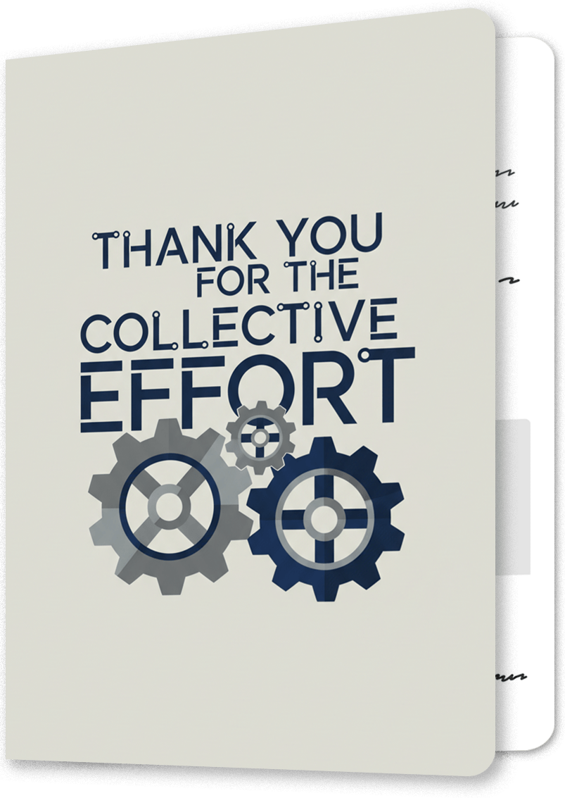 The Essential Team Thank You Card