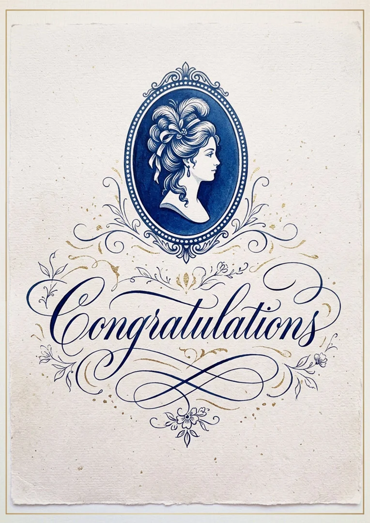 Regal Feast Work Anniversary Card