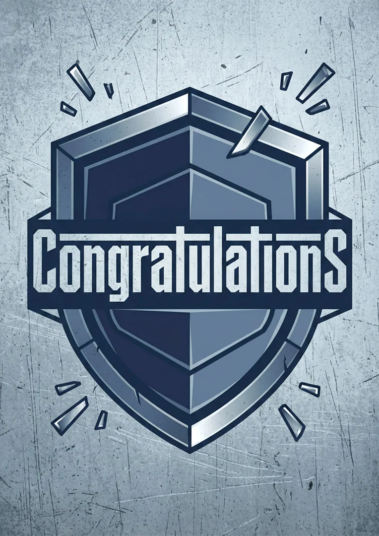 Steel Resolve Work Anniversary Card