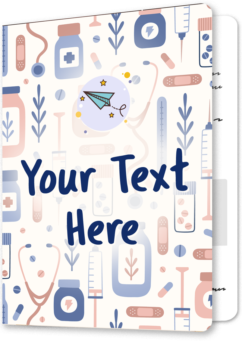 Medical Doodles Get Well Soon Card