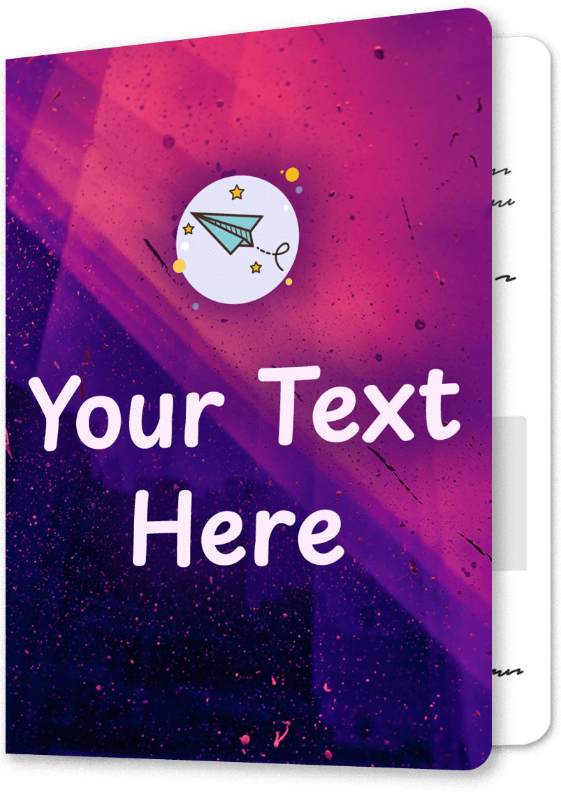Neon Glow Birthday Card
