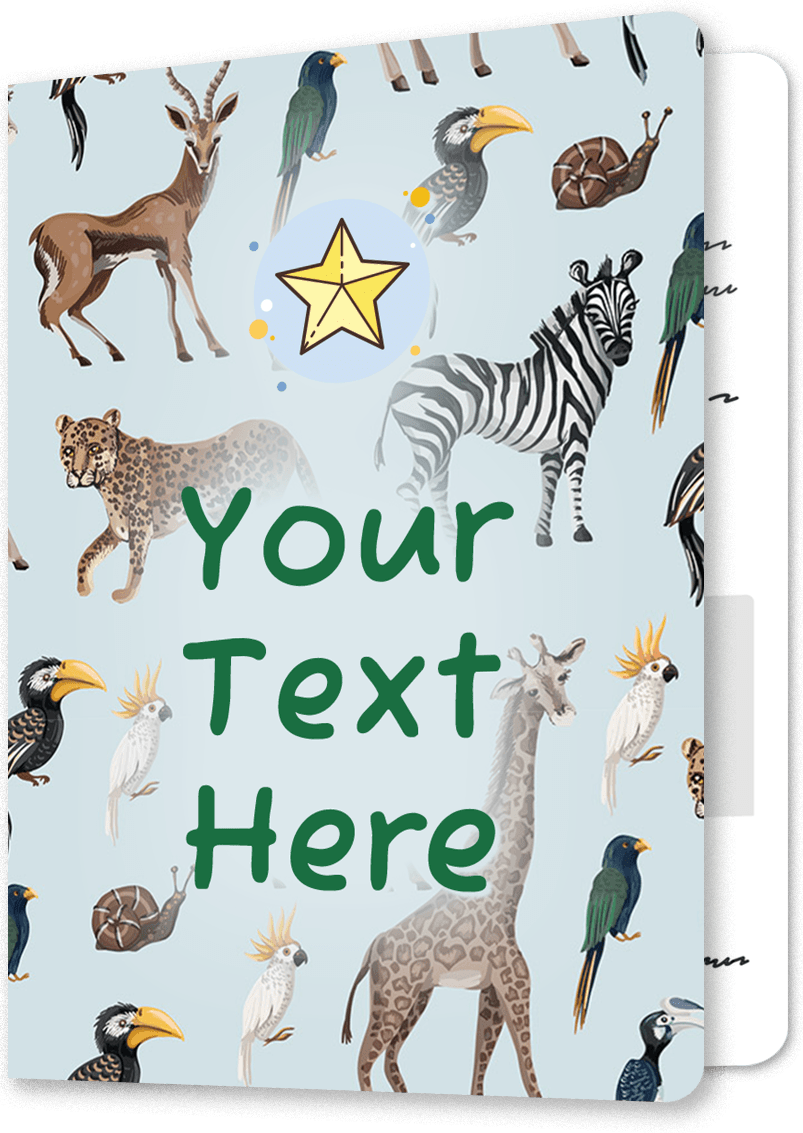 Welcome to the Jungle Birthday Card