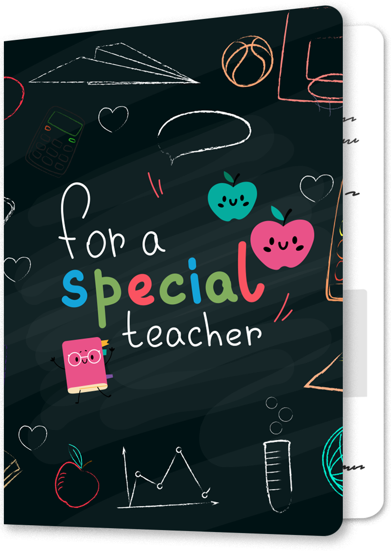A Special Teacher Thank You Card