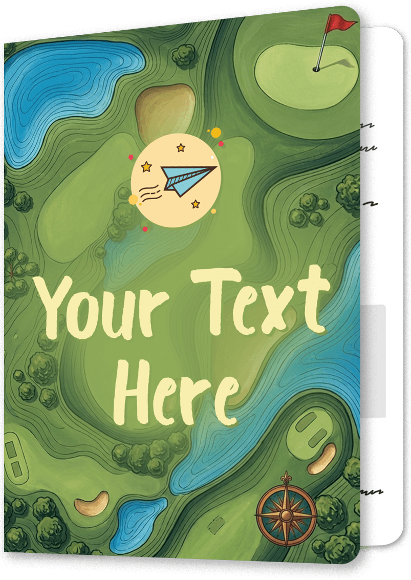 <p>Tee Time Forever Retirement Card</p>
 image