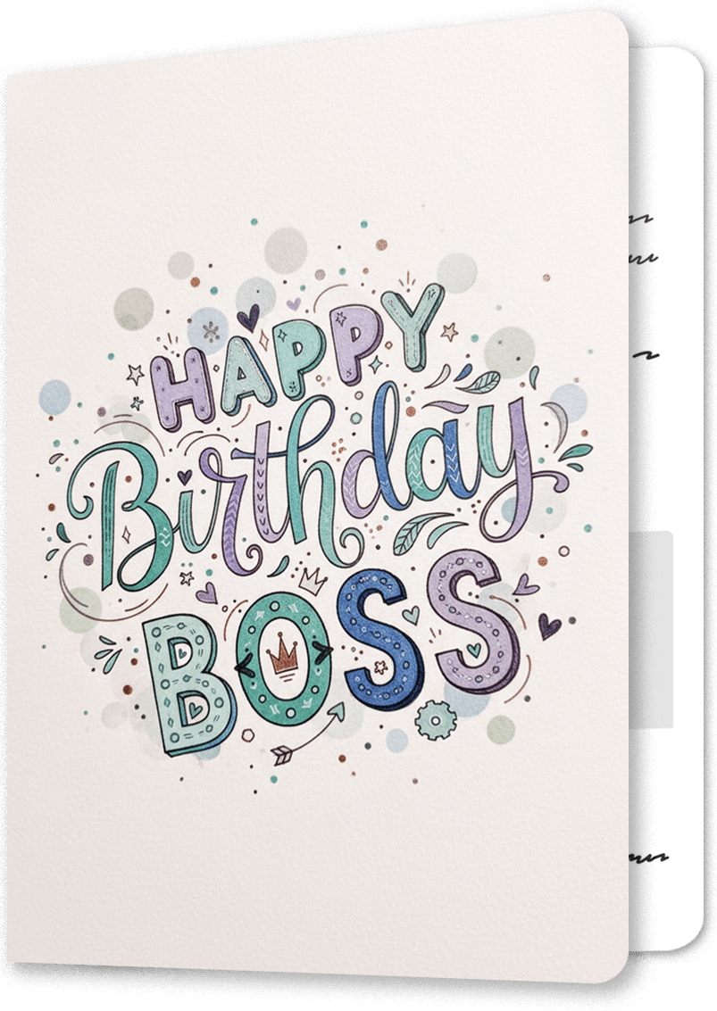 The Ultimate Boss Birthday Card