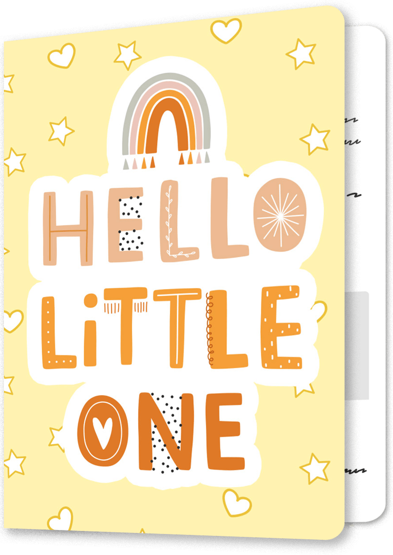 Hello Little One Maternity Card