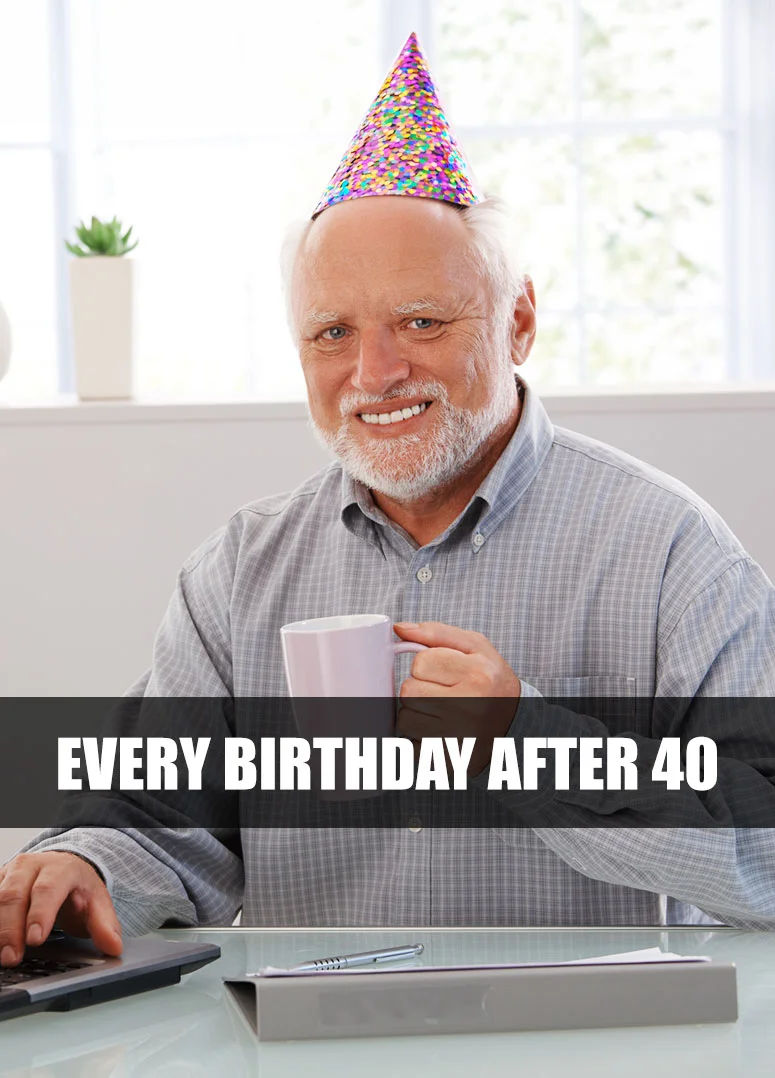 Iconic Smiling Legend Birthday Card