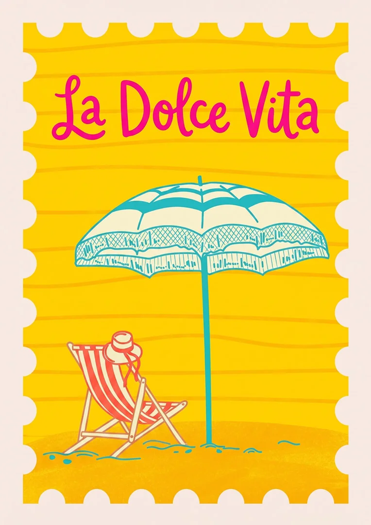 The Sweet Life Good Luck Card