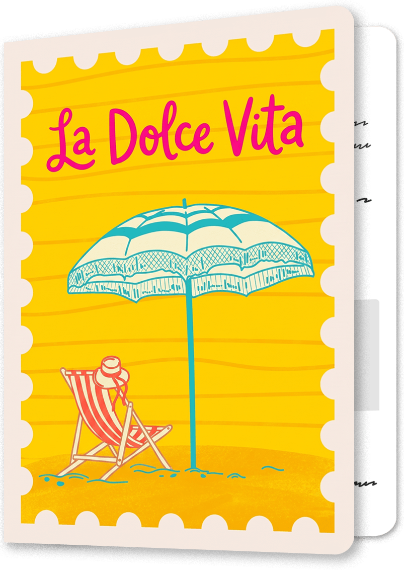 La Dolce Vita Stamp
