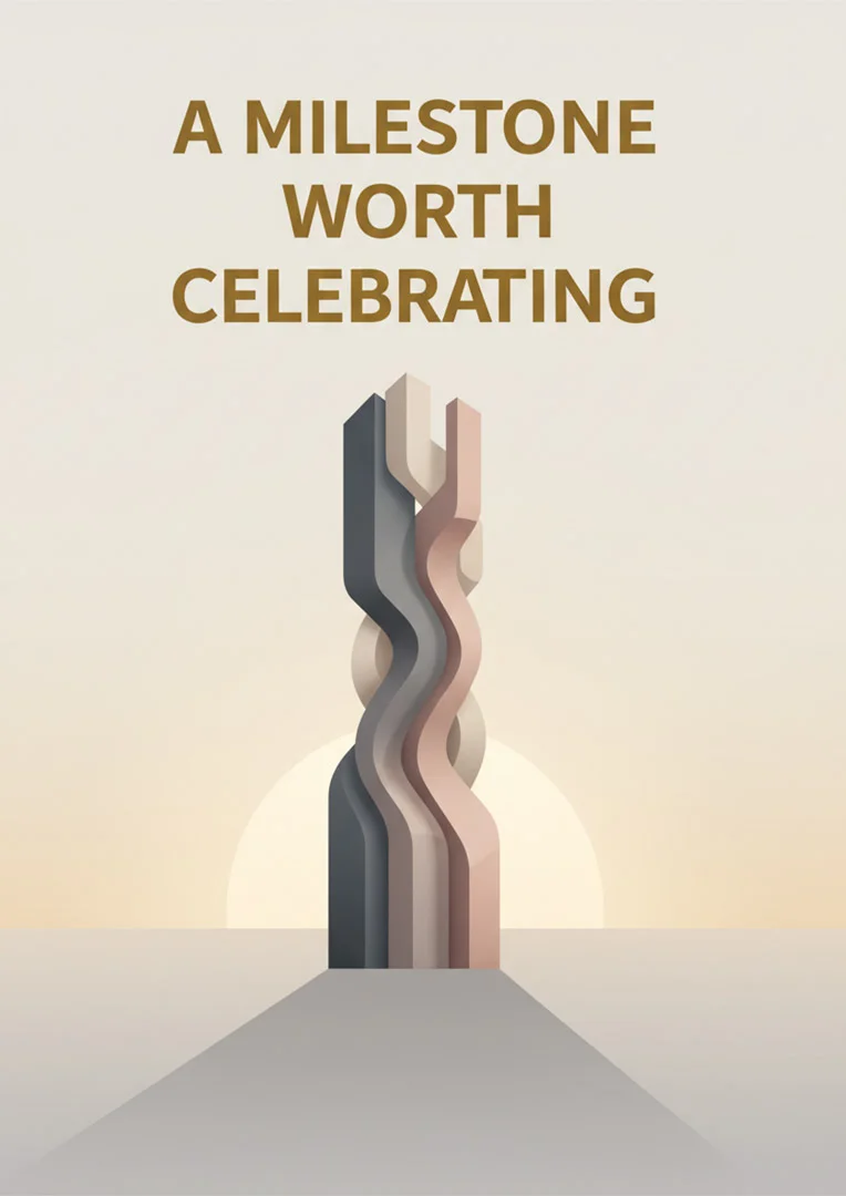 Monumental Milestone Work Anniversary Card