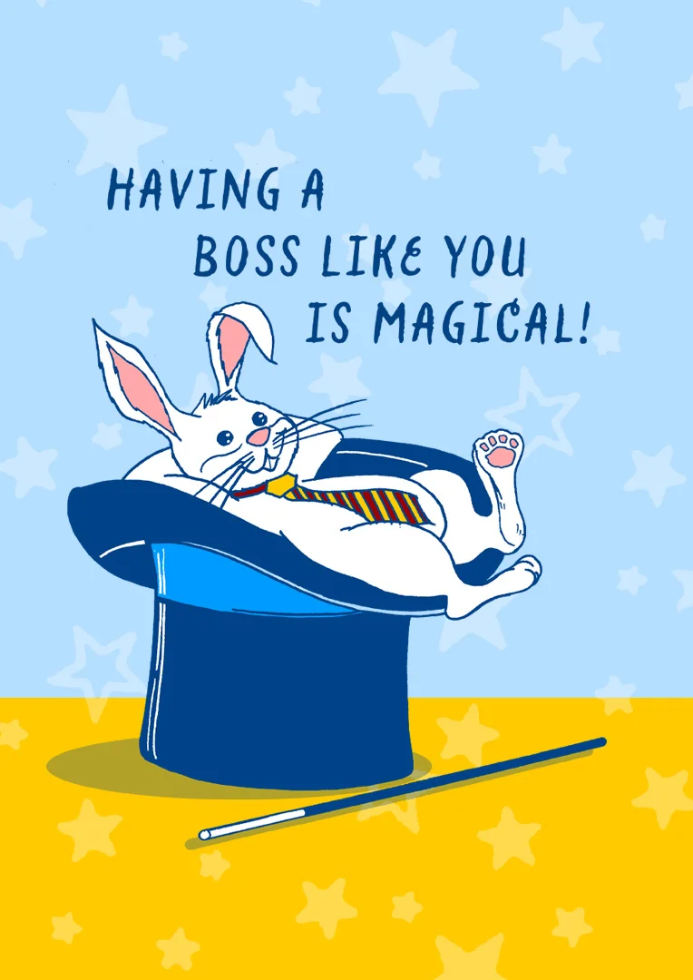 Magical Boss Card