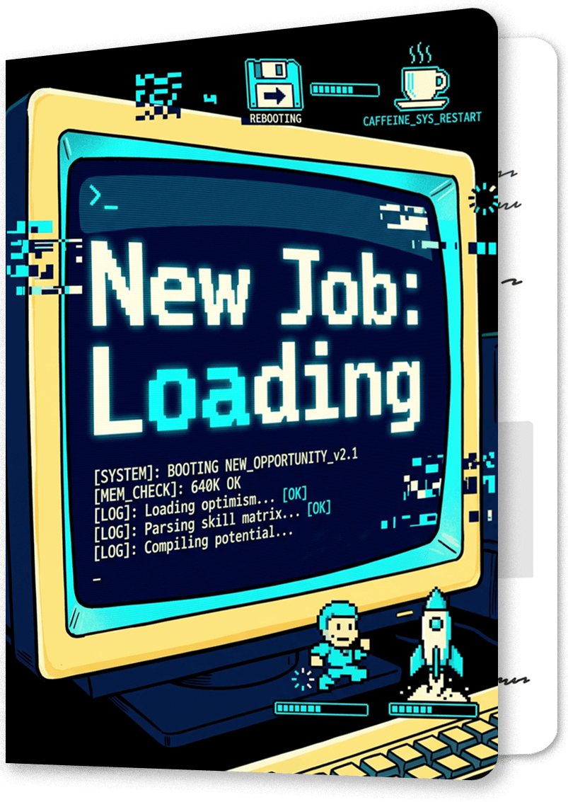 <p>New Job Loading Good Luck Card</p>
 image