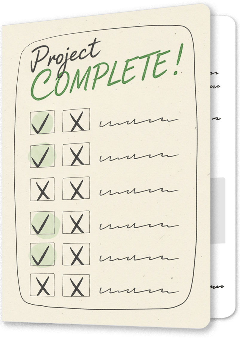 Achievement Unlocked Checklist Thank You Card