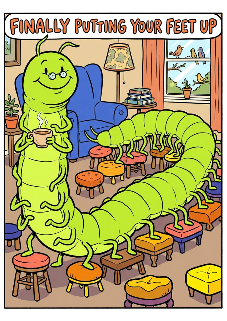 The Very Relaxed Retirement Card