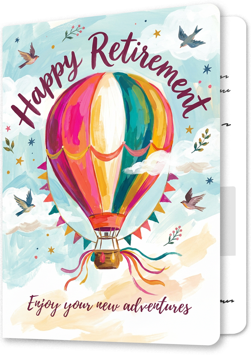 Adventure is Out There Retirement Card