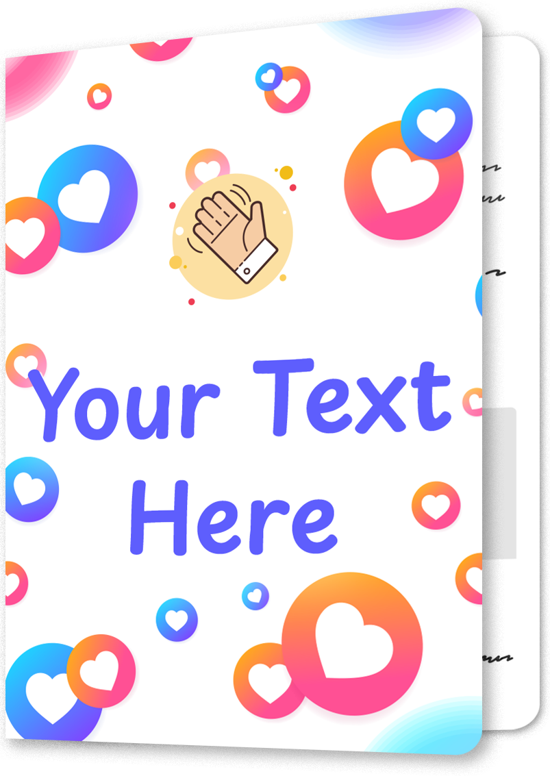 Trending Social Media Style Birthday Card