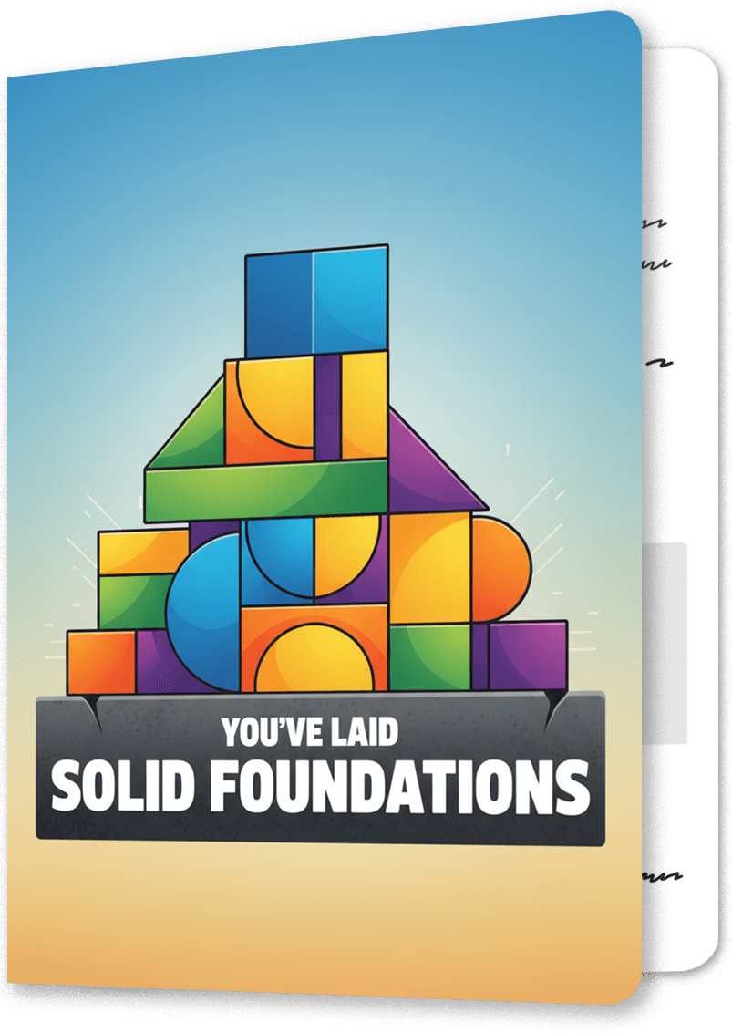 Solid Foundations Retirement Card