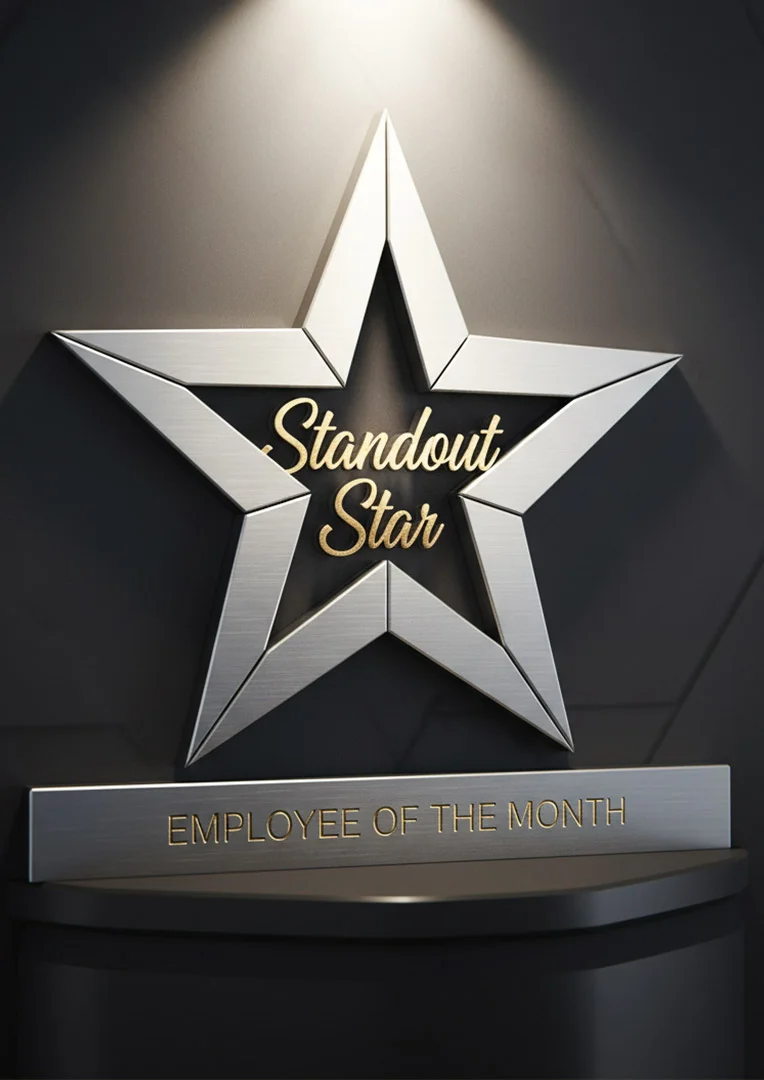 The Standout Star Leaving Card