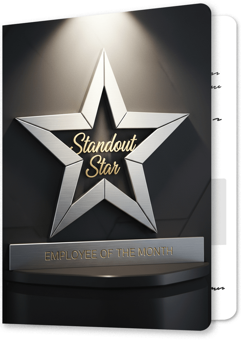 Standout Star Retirement Card