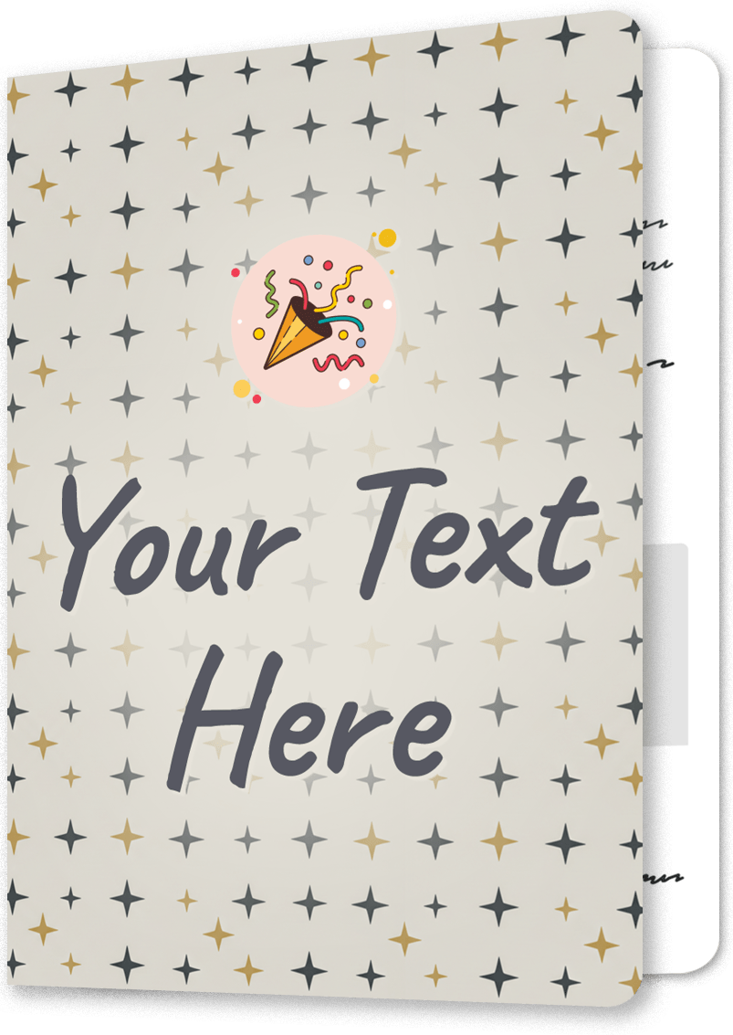 Sparkling Celebration New Home Card