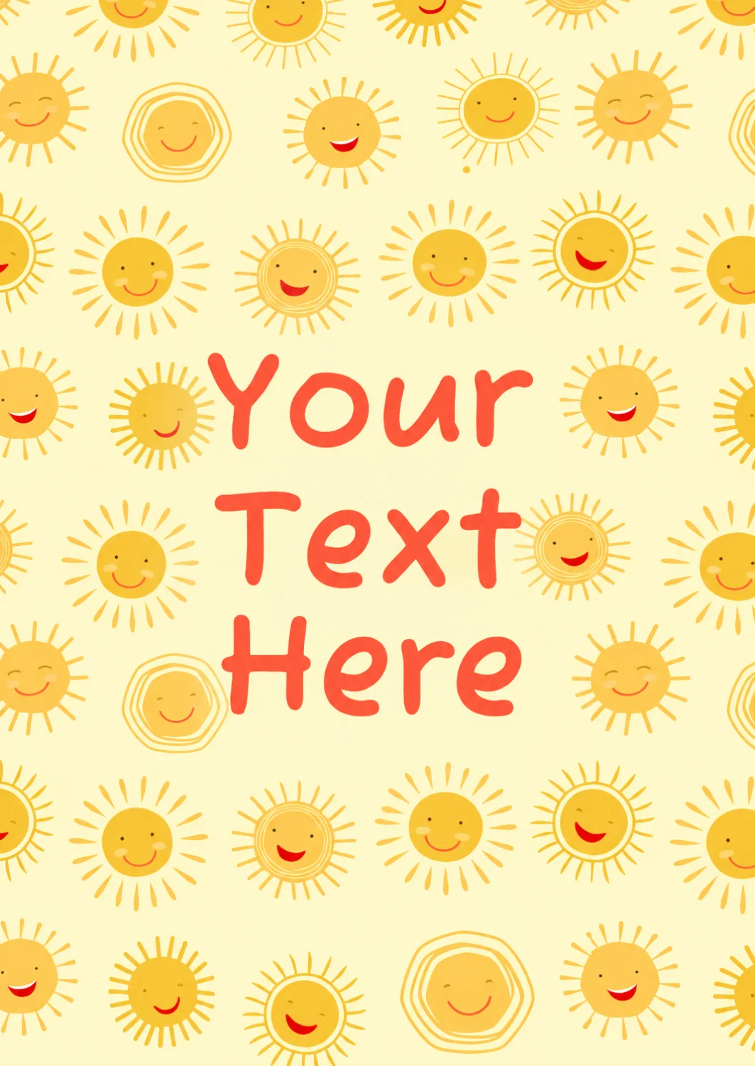 Here Comes The Sun Good Luck Card