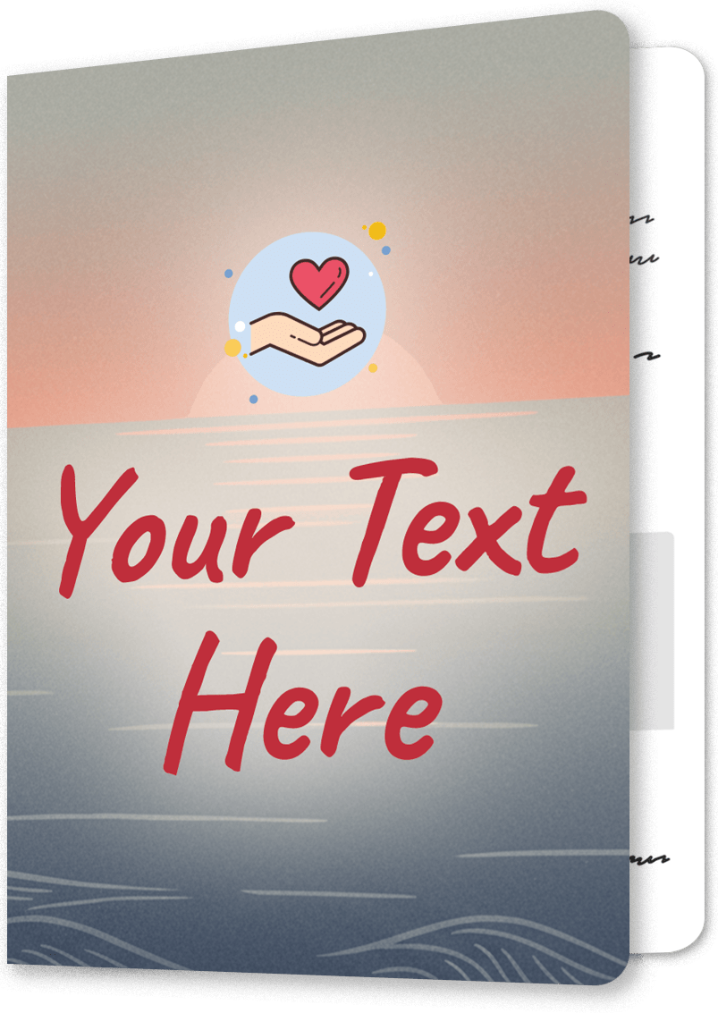 Golden Horizon Retirement Card