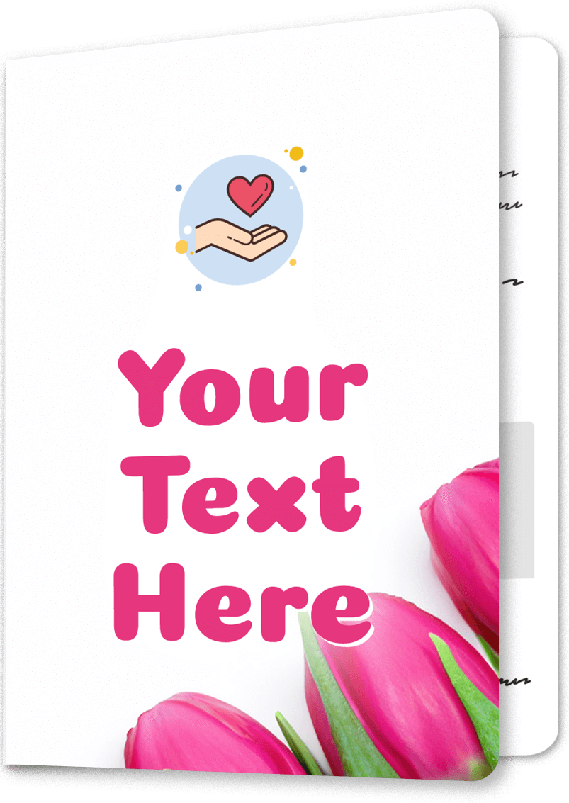 Blooming Tulips Birthday Card
