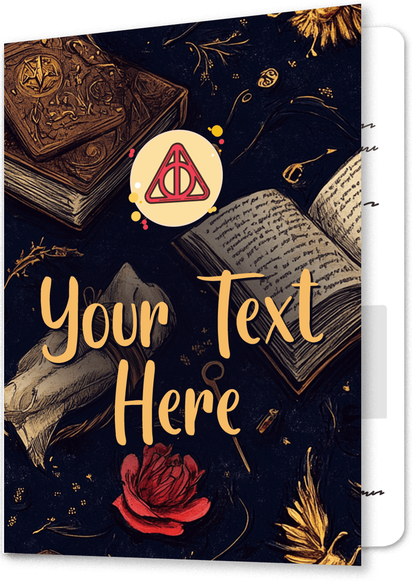Enchanted Wizarding Birthday Card