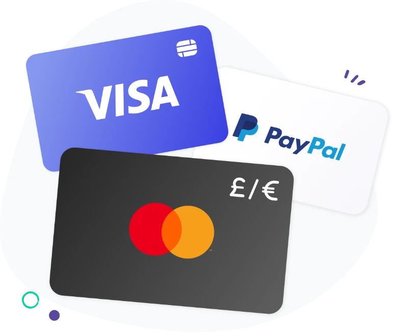 Image of a few other popular gift card options