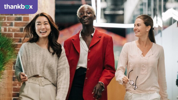 Successful multiethnic business colleagues in modern office