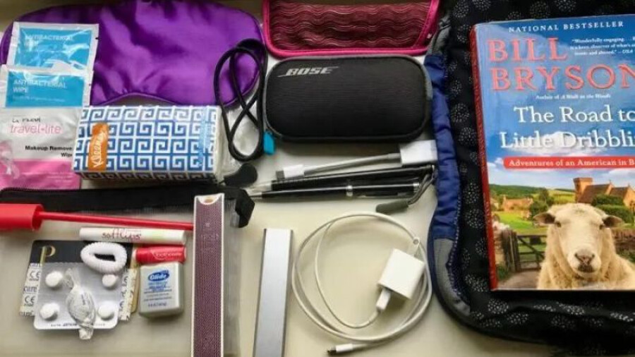 An essential travel kit