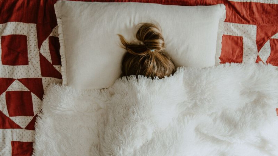 Get Well - in bed under the duvet