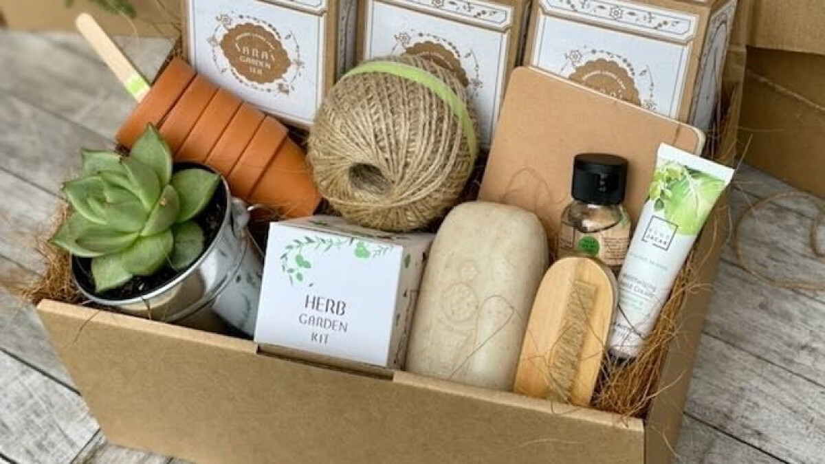 Gardening gift box