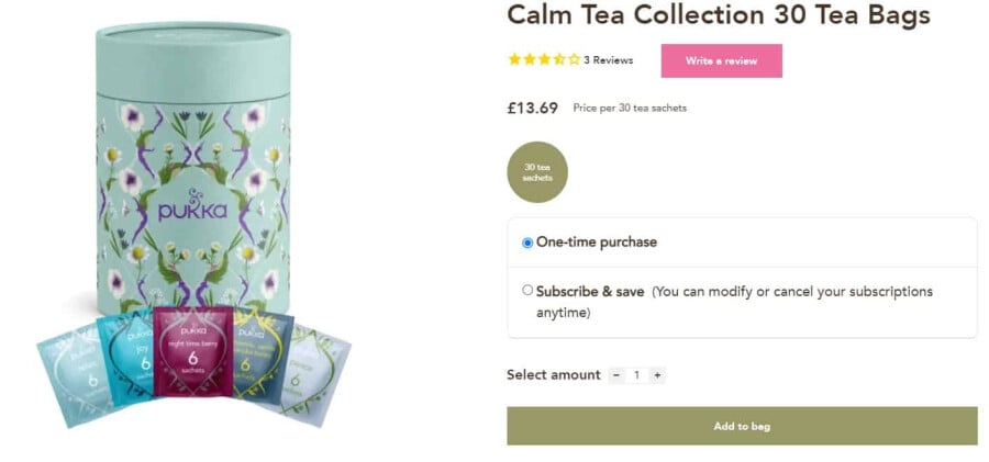 Pukka Calming Teas