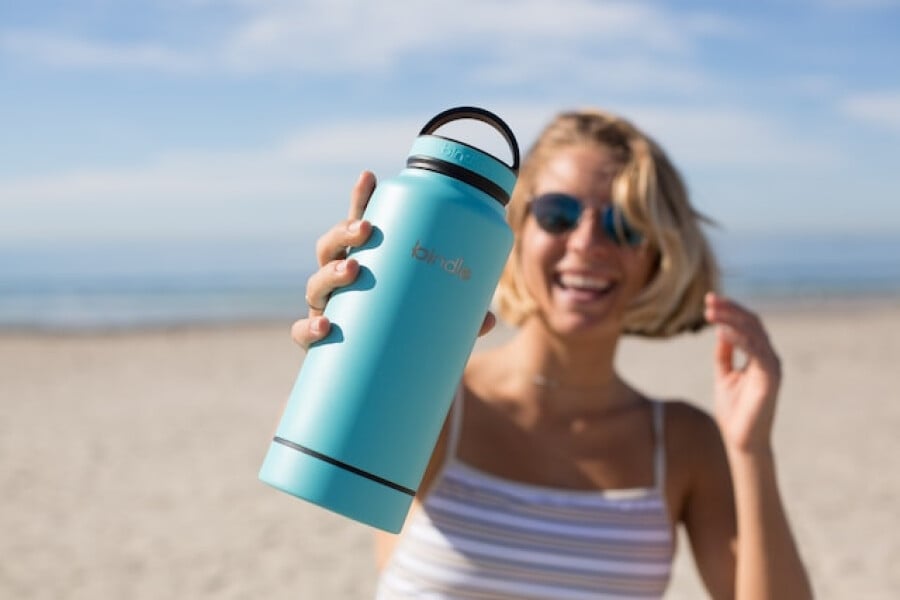 A premium water bottle