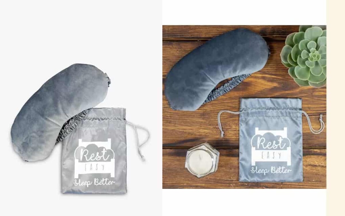Weighted eye masks from John Lewis