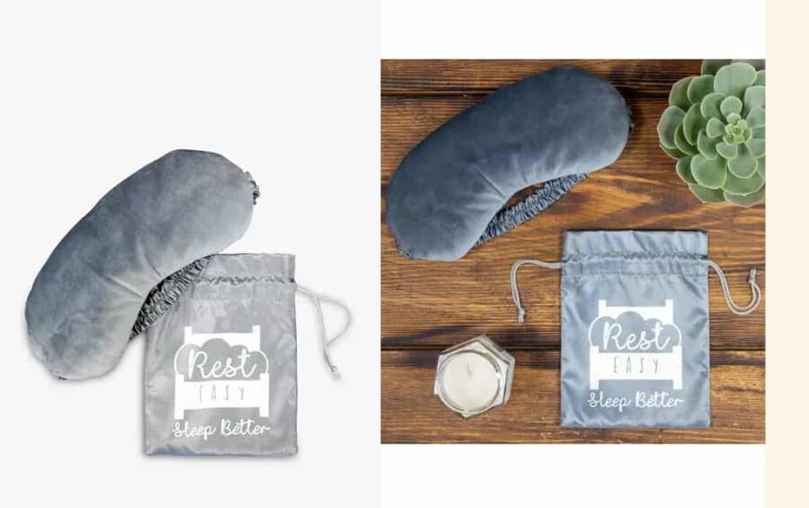 Weighted eye masks from John Lewis