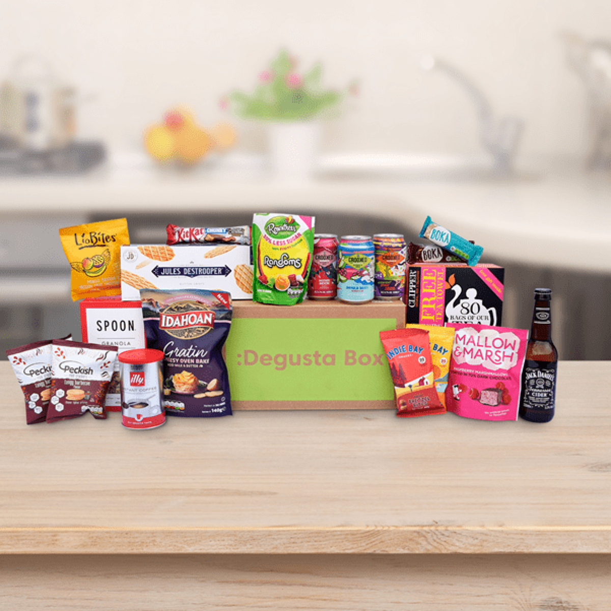 Sample food subscription hamper