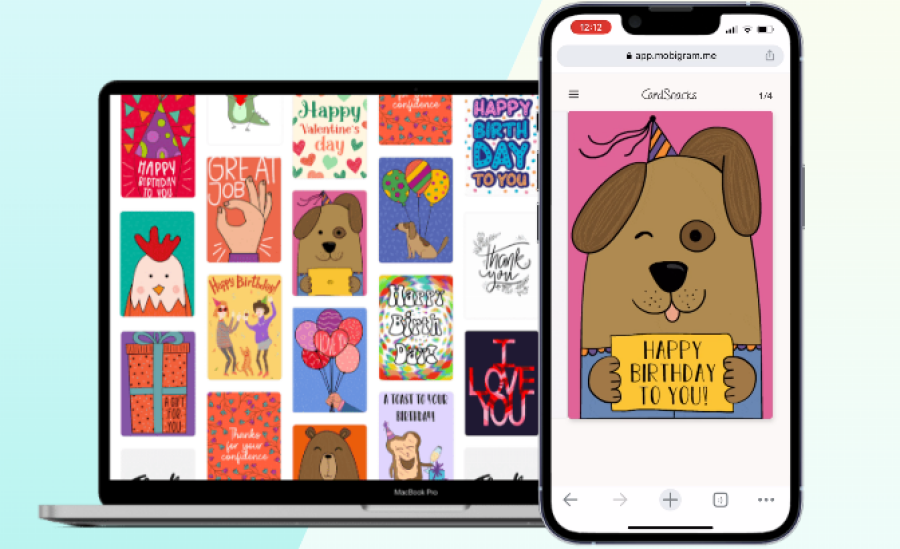 CardSnacks e-cards