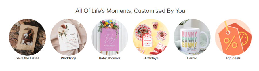 Zazzle home page