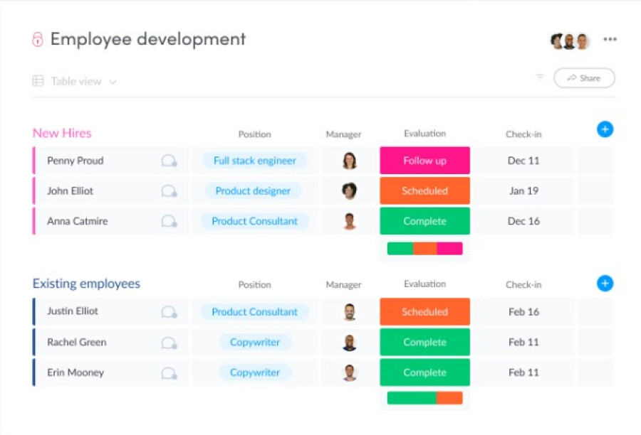 Monday HR app