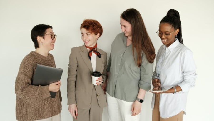 Multiethnic businesswomen